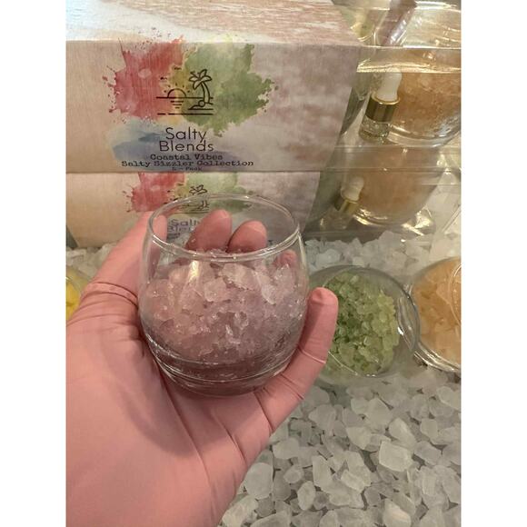 Salty Sizzlers Collection 5 Pack Scented Salt Crystals Wax Melt Alternative - Picture 3 of 3